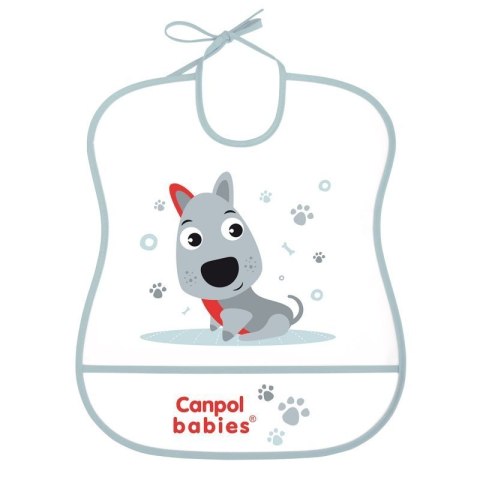 Ślinak plastikowy miękki CANPOL BABIES