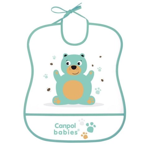 Ślinak plastikowy miękki CANPOL BABIES