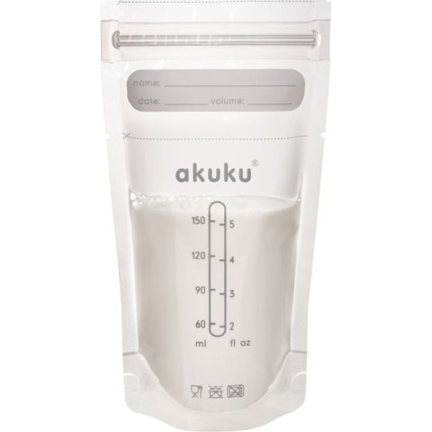 Sterylne woreczki do pok.150ml AKUKU