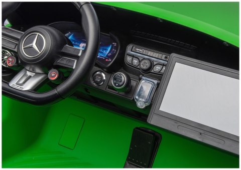 Auto Na Akumulator Mercedes GT63 AMG DK-GT63 24V LCD Matowy Zielony