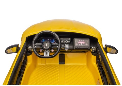 Auto Na Akumulator Mercedes GT63 AMG DK-GT63 24V LCD Żółty