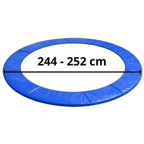 Osłona Sprężyn Do Trampoliny LEAN SPRING PAD Niebieska 244-252 CM 8FT