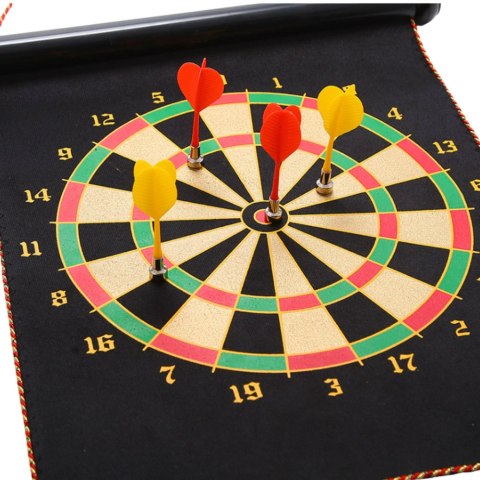 Magnetyczna Tarcza Do Rzutek Dwustronna Zestaw Gra Zręcznościowa Dart Tuba