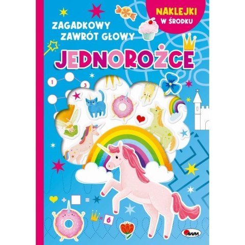 Zagadk zawrót głowy jednorożce AWM WYDAWNICTWO