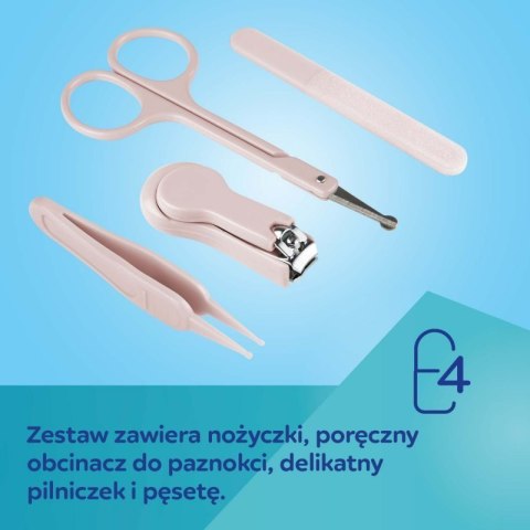 Zestaw piel. do paznokci pink CANPOL BABIES