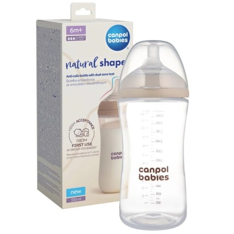 BUTELKA ZE ZM. DWUSTREF. 330ML