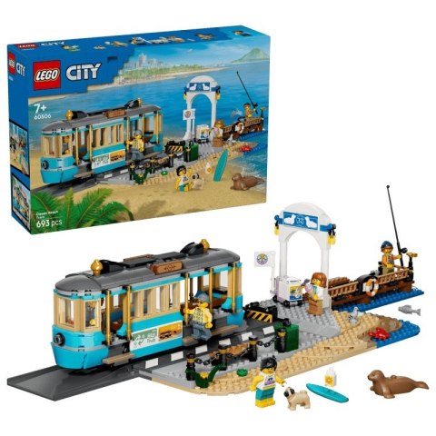 CITY TRAMWAJ PRZY PLAŻY