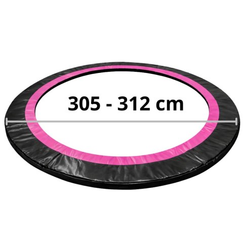 Osłona na sprężyny do Trampoliny Sport Max 10ft Czarno-Różowa