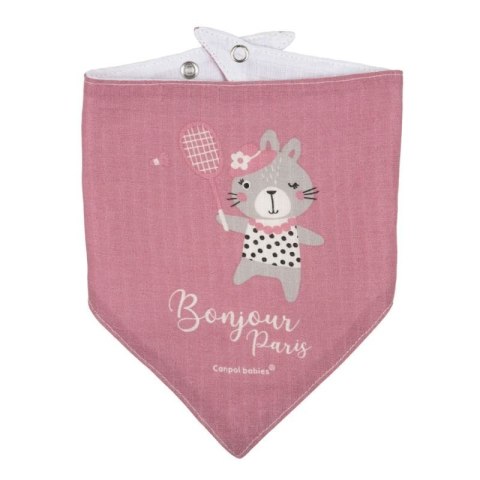 Śliniak muślinowy bonjour pari CANPOL BABIES