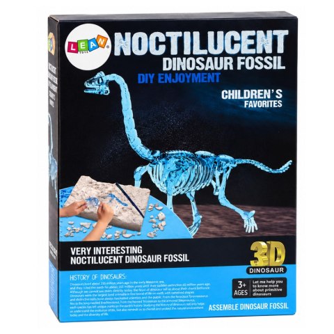 Zestaw Archeologiczny Wykopaliska Dinozaur Szkielet 3D Brachiosaurus