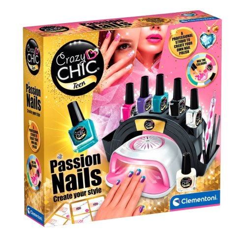 Crazy Chic Salon Stylizacji Paznokci Salon Manicure Clementoni 50852
