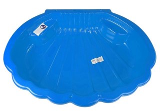 Piaskownica Basen Dla Dzieci 2w1 Muszelka Niebieska 110cm 2075
