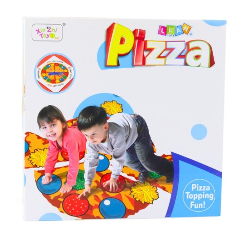 Aktywna Gra Zręcznościowa Rodzinna Pizza Mata Tarcza Losująca