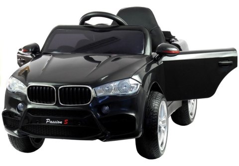 Auto Pojazd Na Akumulator HL1538 Pilot Światła LED MP3 Czarne