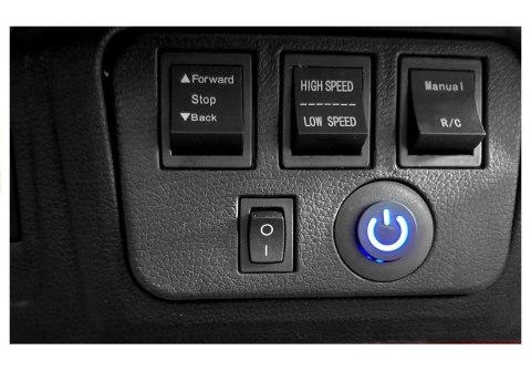 Auto na Akumulator Jeep HP012 Dla Dzieci Światła LED MP3 Czarne