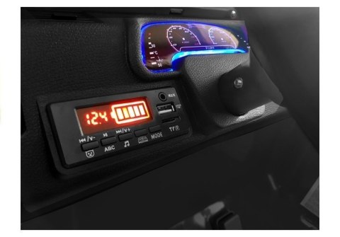 Auto na Akumulator Jeep HP012 Dla Dzieci Światła LED MP3 Czarne